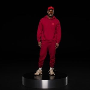 LikeNEW - adidas x IVY PARK ❤️ 3 StripeHoodie  - Power Red Size M